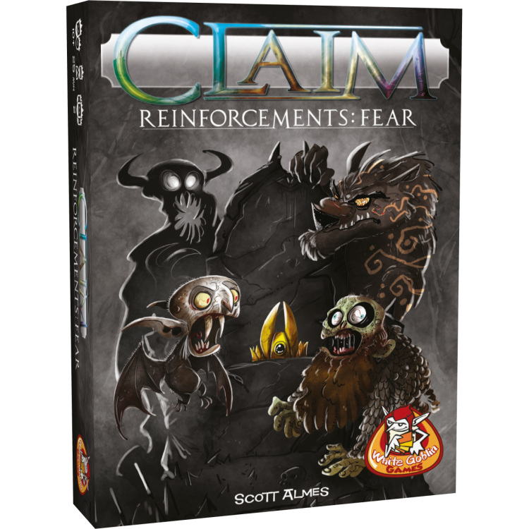 White Goblin Games Claim Reinforcements: Fear kaartspel Nederlands, Uitbreiding, 2 spelers, 25 minuten, Vanaf 10 jaar