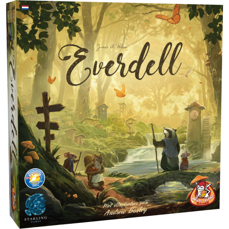 White Goblin Games Everdell bordspel Nederlands, 1 - 4 spelers, 40 minuten, Vanaf 10 jaar