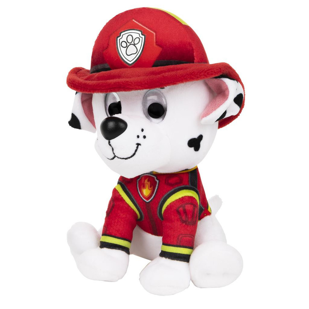 Paw Patrol pluche knuffel van Marshall 15 cm -