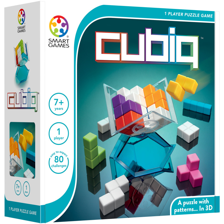 SmartGames Cubiq behendigheidsspel Nederlands, 1 speler, Vanaf 7 jaar, 80 opdrachten