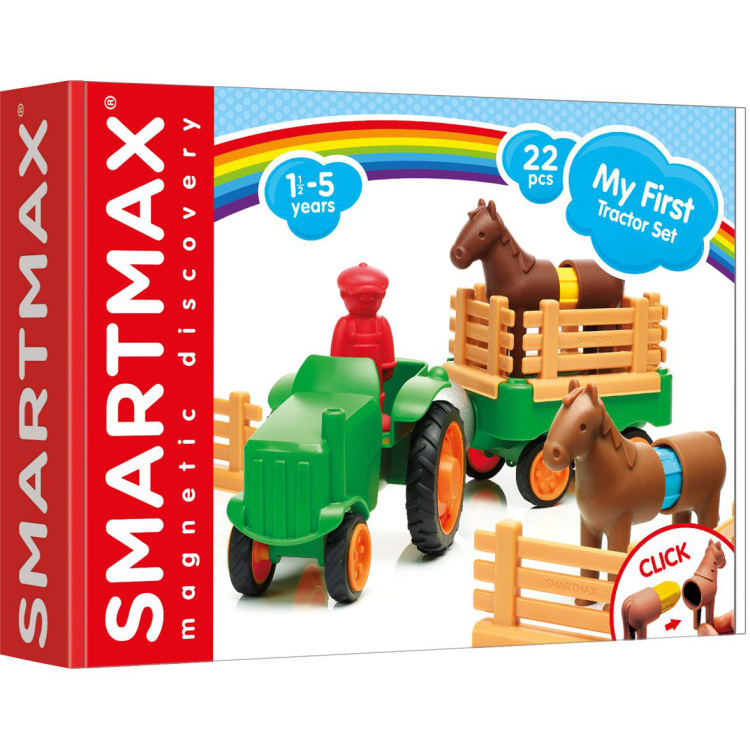 SmartGames SmartMax - My First Tractor Set constructiespeelgoed