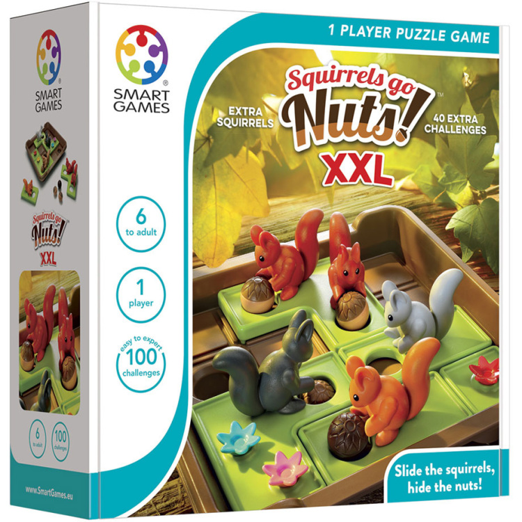 SmartGames Squirrels Go Nuts! XXL leerspel
