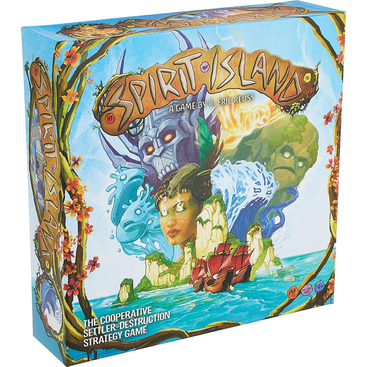 Asmodee Spirit island bordspel Engels, 1 - 4 spelers, 90 - 120 minuten, Vanaf 14 jaar