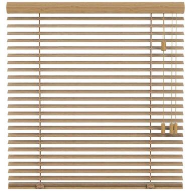 Fenstr bamboe jaloezie Tahiti 50mm - eiken (25901) - Leen Bakker