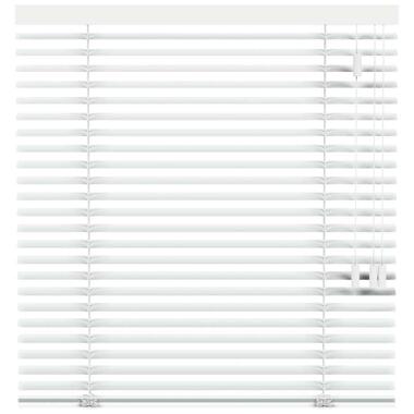 Fenstr aluminium jaloezie 50mm standaard lak - wit (10336) - Leen Bakker