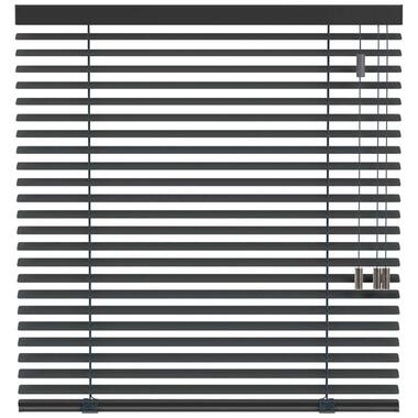 Fenstr aluminium jaloezie 50mm extra mat - donkergrijs (20521) - Leen Bakker