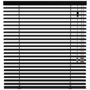 Fenstr aluminium jaloezie 50mm extra mat - zwart (15031) - Leen Bakker