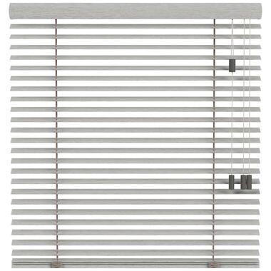 Fenstr bamboe jaloezie Miami 50mm - lichtgrijs (20018) - Leen Bakker