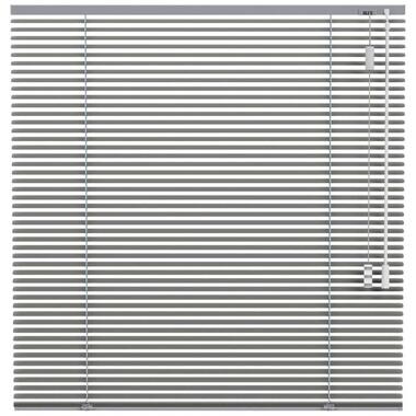 Fenstr aluminium jaloezie 25mm mat - grijs (20234) - Leen Bakker