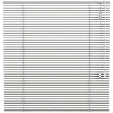 Fenstr aluminium jaloezie 25mm standaard lak - lichtgrijs (20036) - Leen Bakker