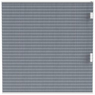 Fenstr plisségordijn Edinburgh enkel 20mm transparant - blauw (35302) - Leen Bakker
