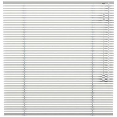 Fenstr aluminium jaloezie 25mm extra mat - lichtgrijs (20037) - Leen Bakker