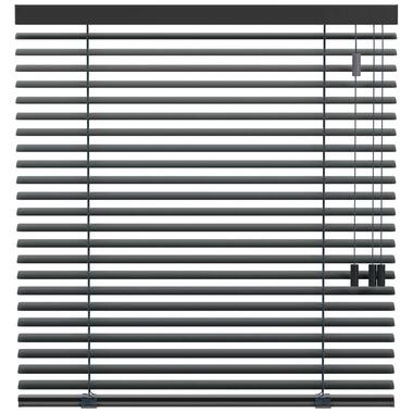 Fenstr aluminium jaloezie 50mm standaard lak - antraciet (20717) - Leen Bakker