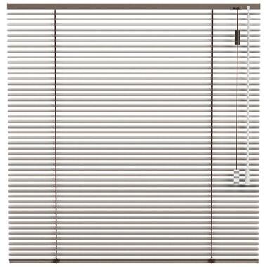 Fenstr aluminium jaloezie 25mm metallic - taupe (30029) - Leen Bakker
