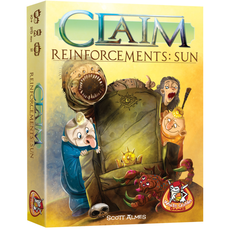White Goblin Games Claim Reinforcements: Sun kaartspel Nederlands, Uitbreiding, 2 spelers, 25 minuten, Vanaf 10 jaar