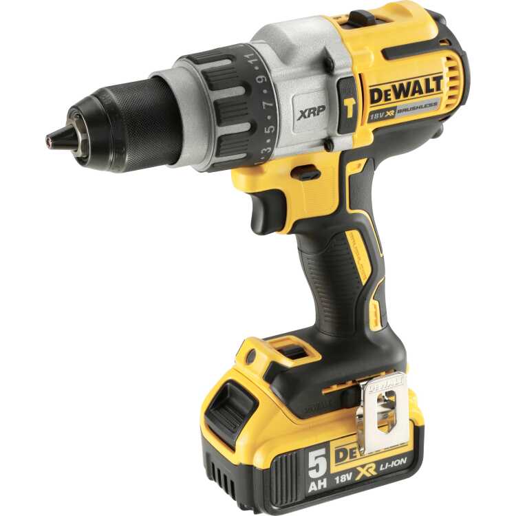 DEWALT DCD996P2-QW 18V XRP Brushless Schroef-/klopboormachine klopboorschroevendraaier Incl. 2x Li-Ion XR Accu (5,0Ah), TSTAK koffer