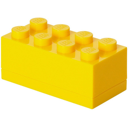 Room Copenhagen LEGO Mini Box Lunchbox 8 Geel lunchbox