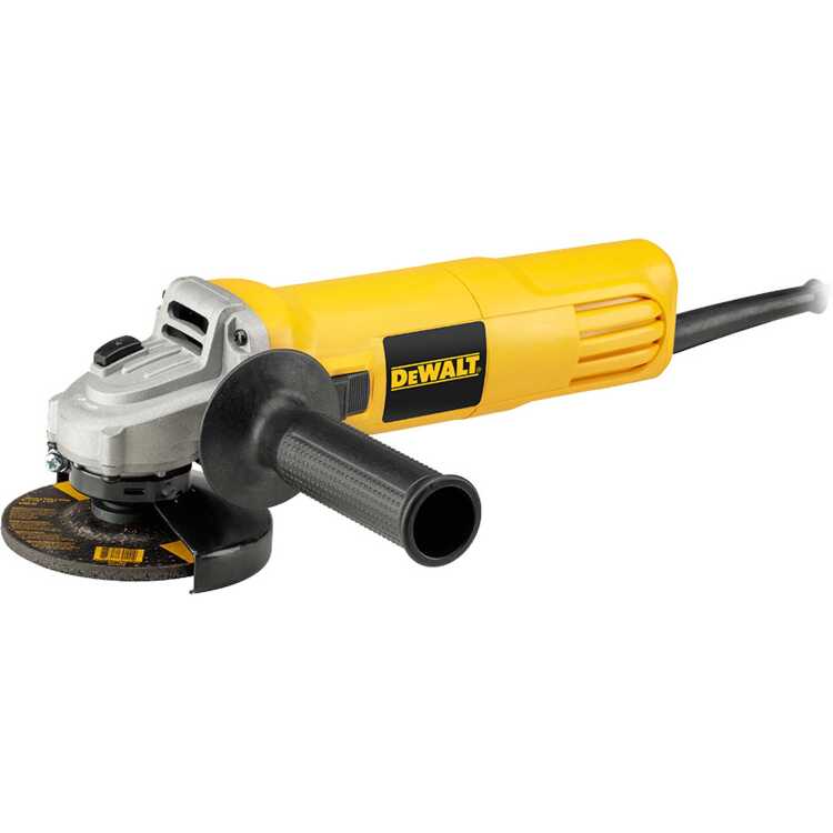 DEWALT Haakse slijper met schuifschakelaar DWE4117-QS haakse slijper 950W, 125mm