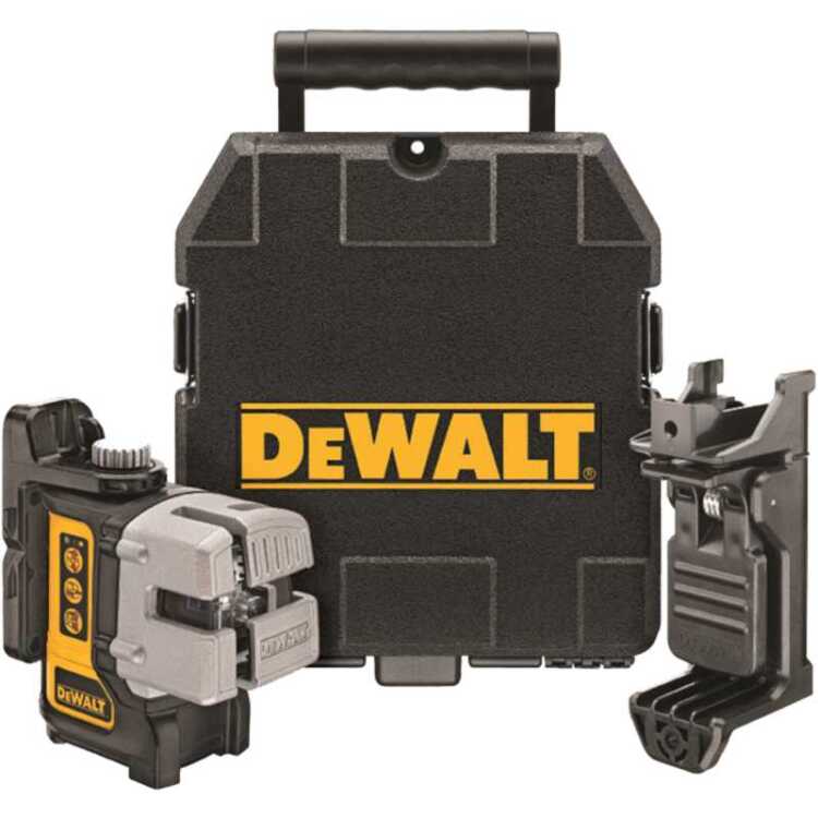 DEWALT Multi-Kruislijnlaser, DW089K kruislijnlaser transportkoffer