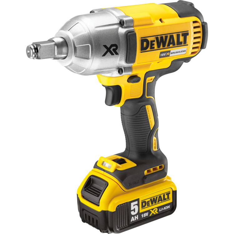 DEWALT DCF899HP2-QW Accu Slagmoersleutel 18V slagmoersleutel Incl. 2x Li-Ion XR Accu 5,0Ah, T STAK-Box II