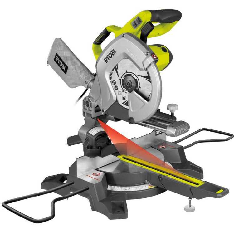 Ryobi Afkort- en verstekzaag EMS254L afkort- en verstekzaag 2.000 Watt