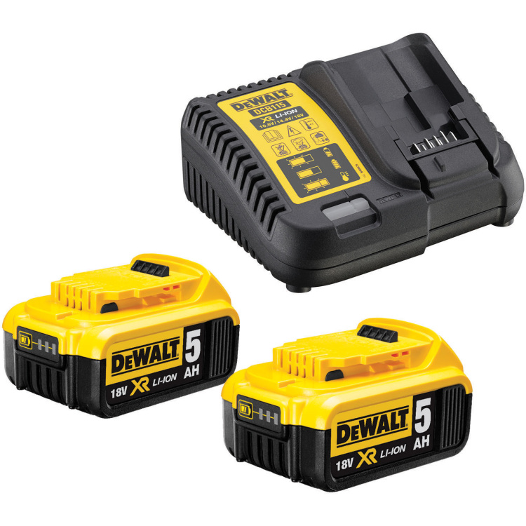 DEWALT Accu Starterset, 18V 5Ah set DCB115P2