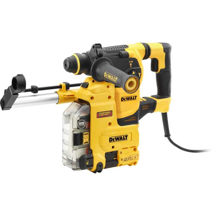 DEWALT D25335K-QS 30mm SDS-Plus Combihamer boorhamer Incl. Snelwisselboorkop + D25304DH stofafzuiging in koffer