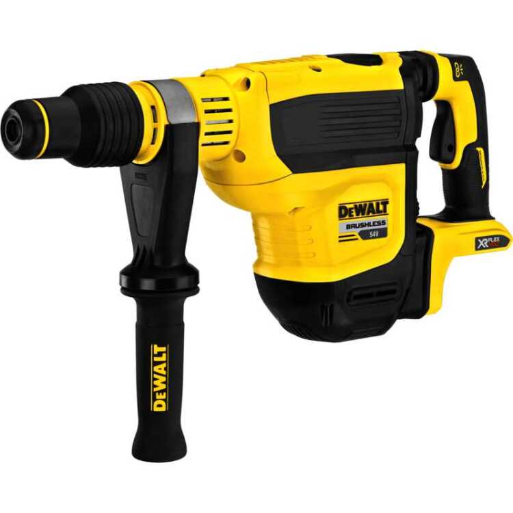 DEWALT DCH614N-XJ 54V XR FLEXVOLT SDS-Max Combihamer 45mm boorhamer Accu en oplader niet inbegrepen, Incl. draagkoffer