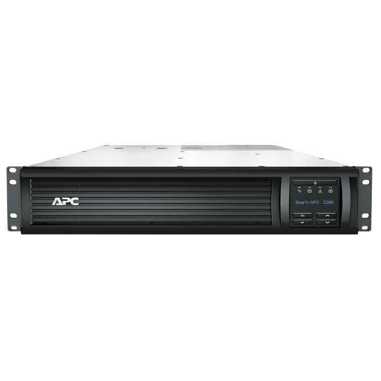 APC Smart-UPS 2200VA noodstroomvoeding ups 8x C13, 1x C19 uitgang, USB, rack mountable, 2U, LCD, NMC, SMT2200RMI2UNC