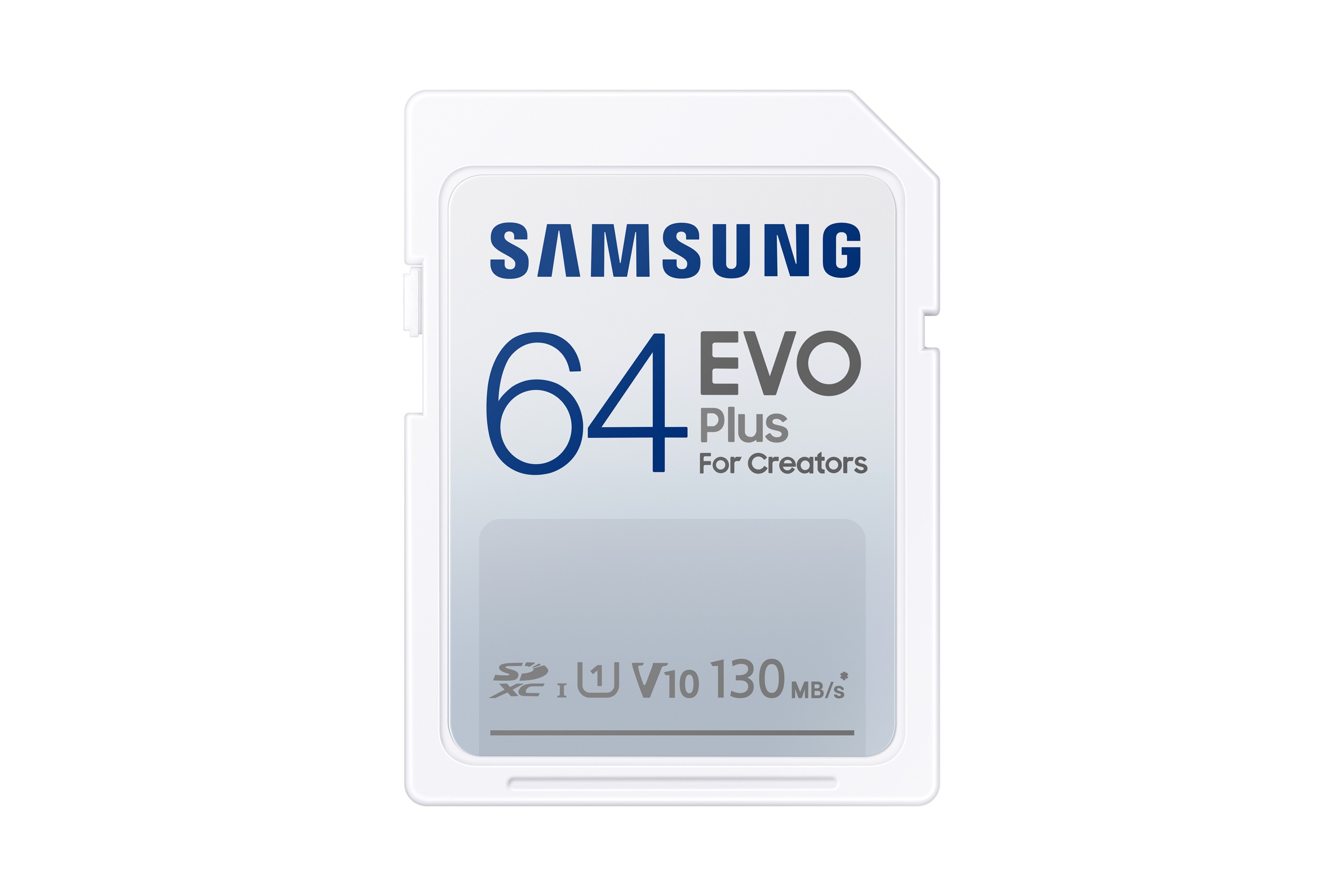 Samsung EVO Plus 64GB SDXC SD-Kaart Wit