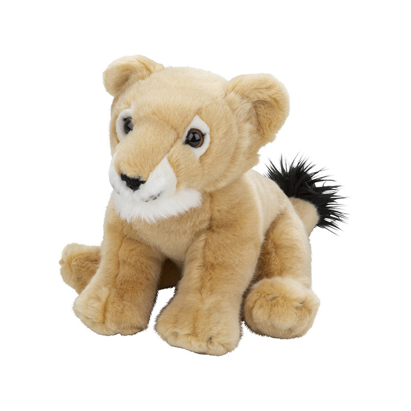 Pluche leeuwin knuffel - 22 cm - Leeuwinen Knuffeldieren -