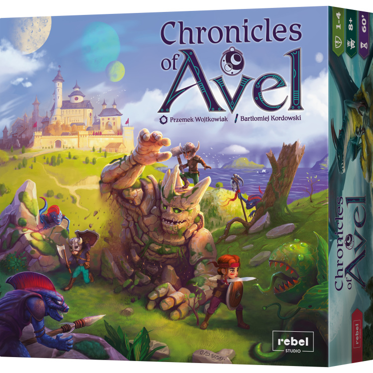 Asmodee Chronicles of Avel bordspel Engels, 1 - 4 spelers, 45 - 60 minuten, Vanaf 8 jaar