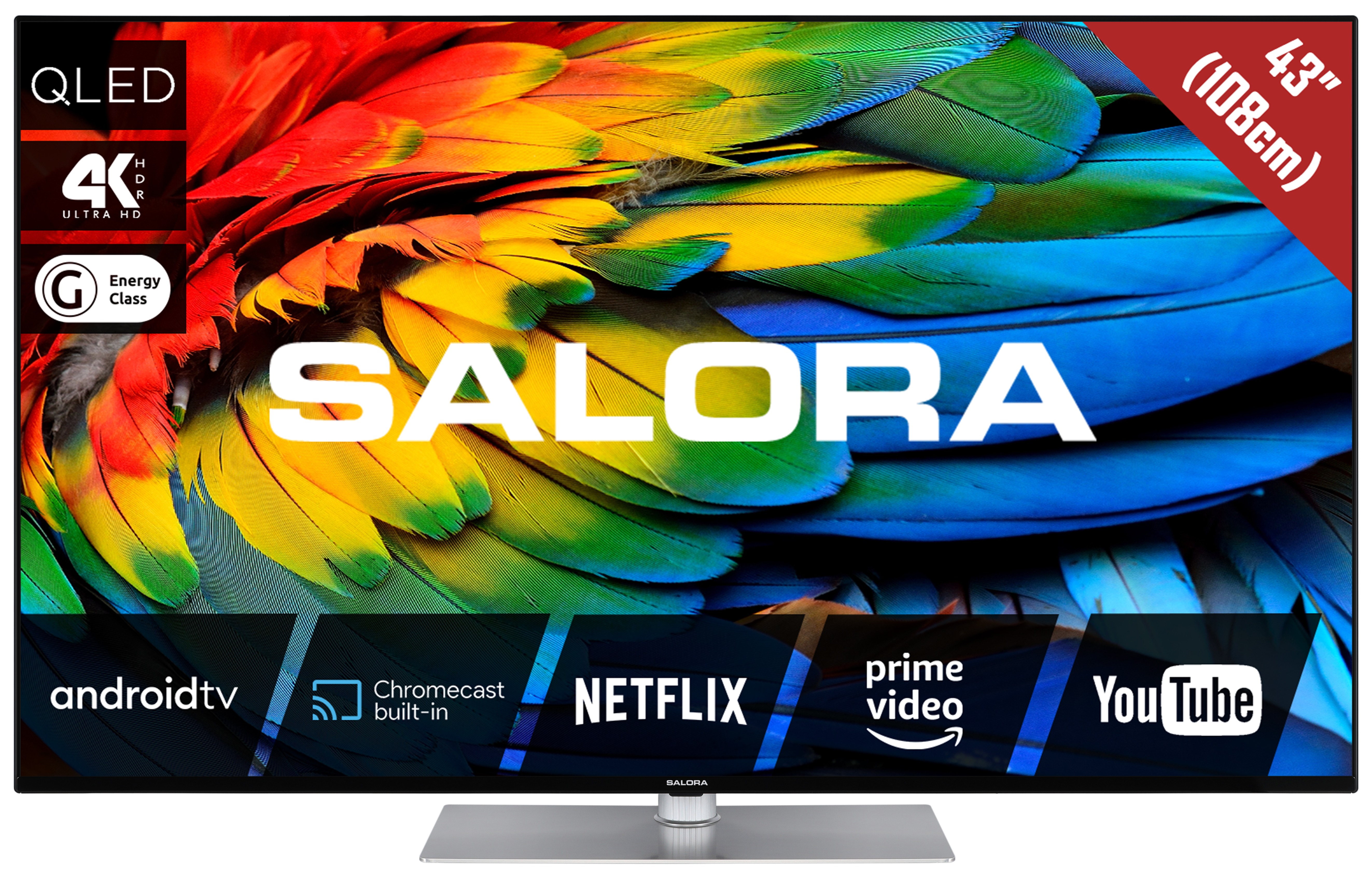 Salora 43QLED440A - 43 inch - QLED TV