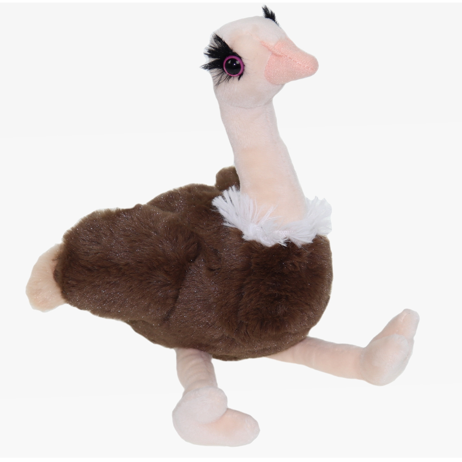 Pluche knuffel dieren Struisvogel van 33 cm -