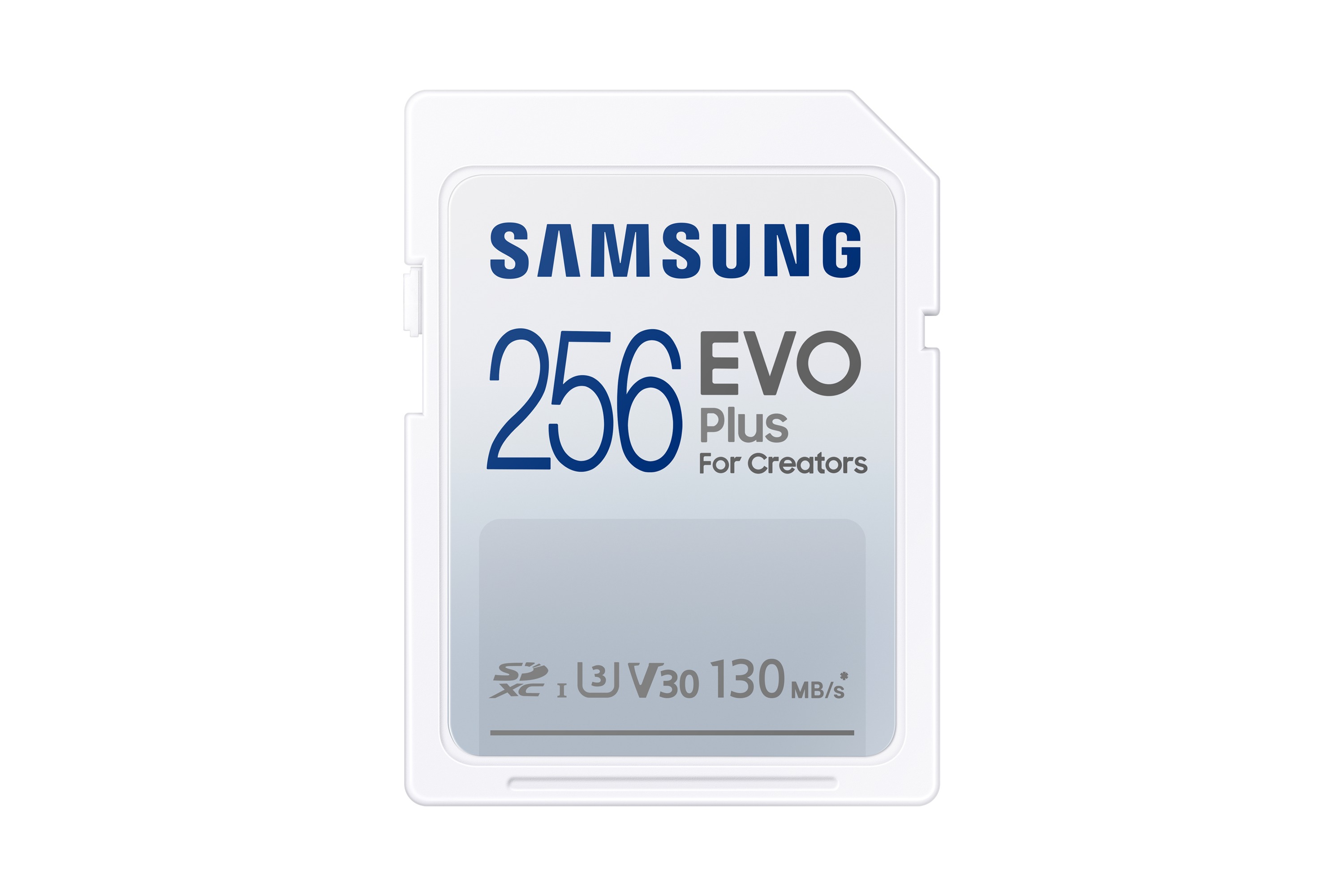 Samsung EVO Plus 256GB SDXC SD-Kaart Wit