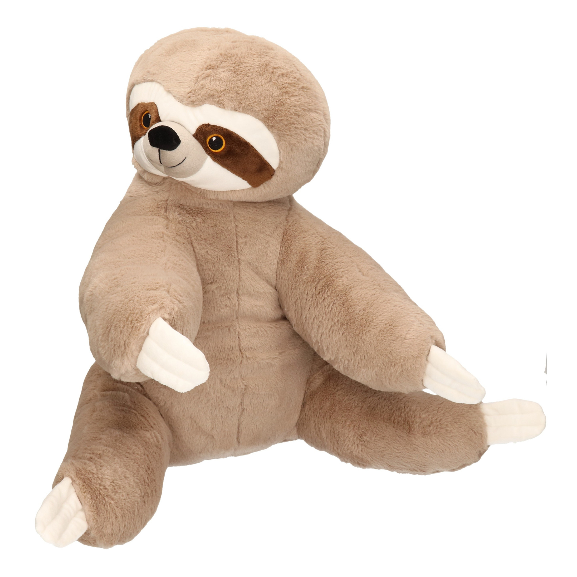 Pluche knuffel dieren grote Luiaard van 43 cm -