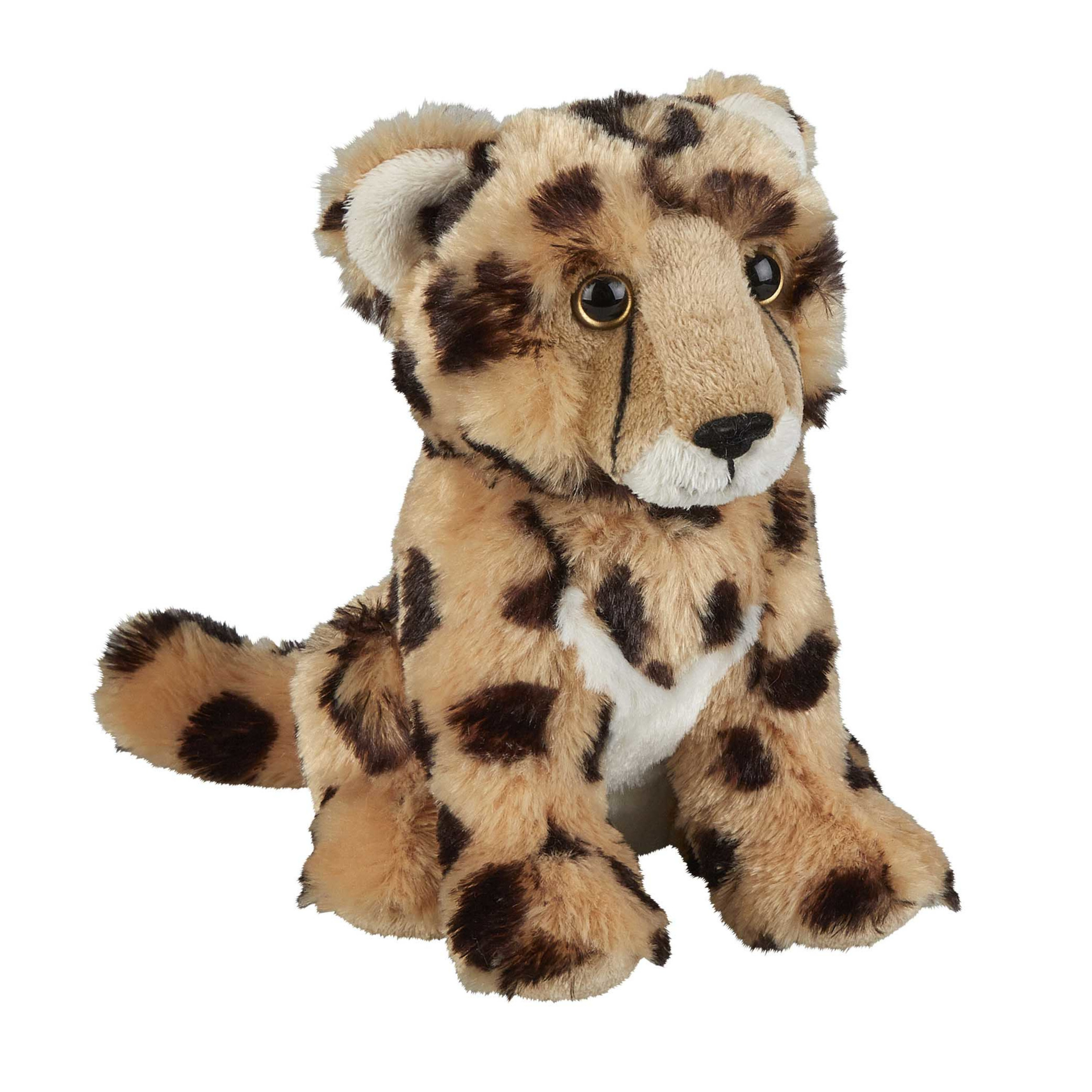 Pluche knuffel dieren Cheetah/Jachtluipaard 18 cm -