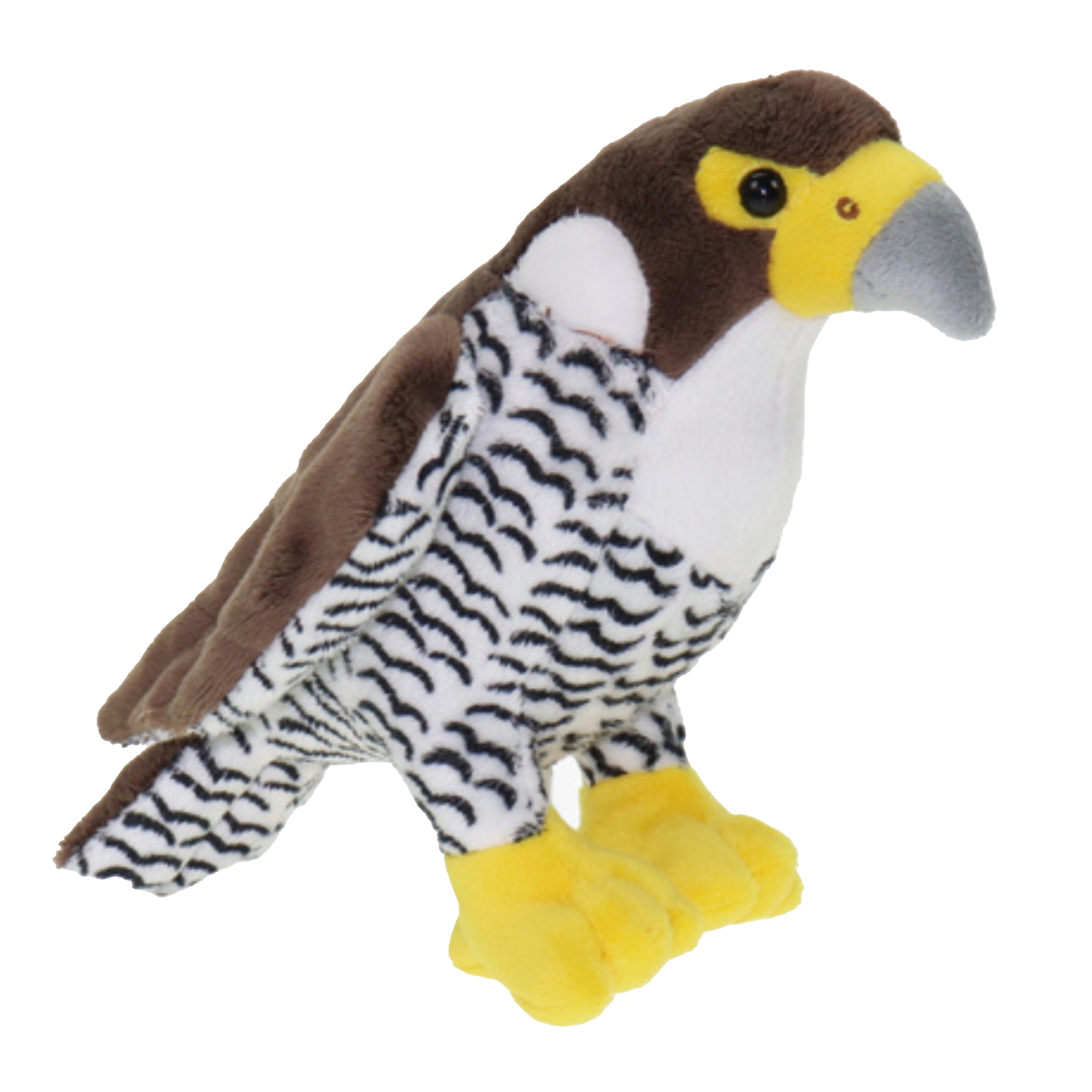 Cornelissen Pluche knuffel Slechtvalk - roofvogel - 18 cm - knuffels -