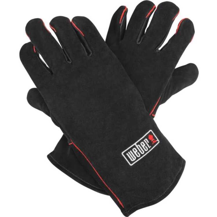 Weber Leren barbecuehandschoenen handschoen