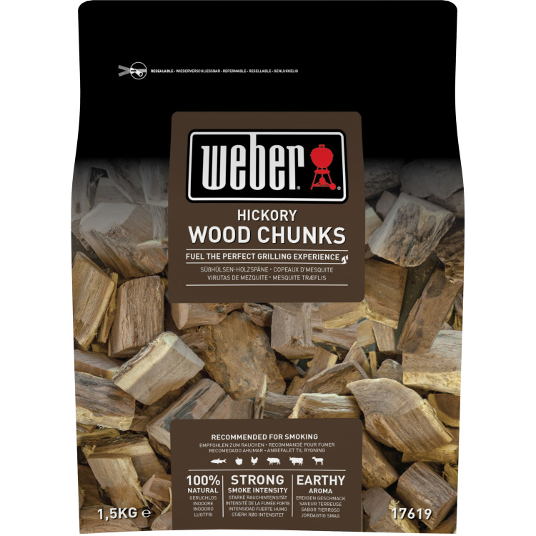 Weber Hickory houtblokjes aromahout 1,5 kg