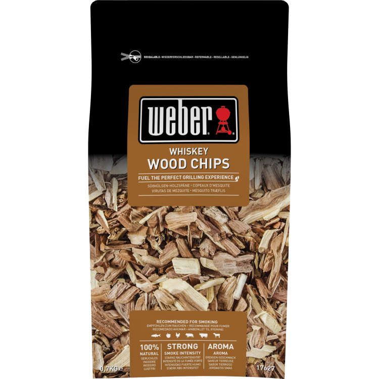 Weber Whiskey houtsnippers rookchips 700 g