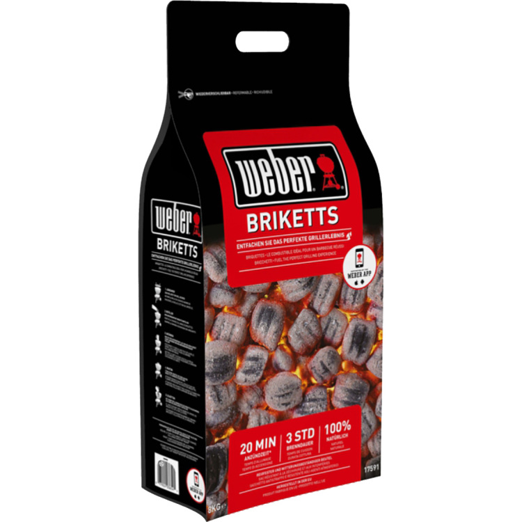 Weber Briketten briketten 8 kg