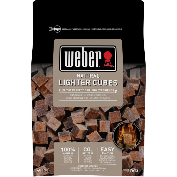 Weber Natural Lighter cubes aanmaakblokjes 48 stuks