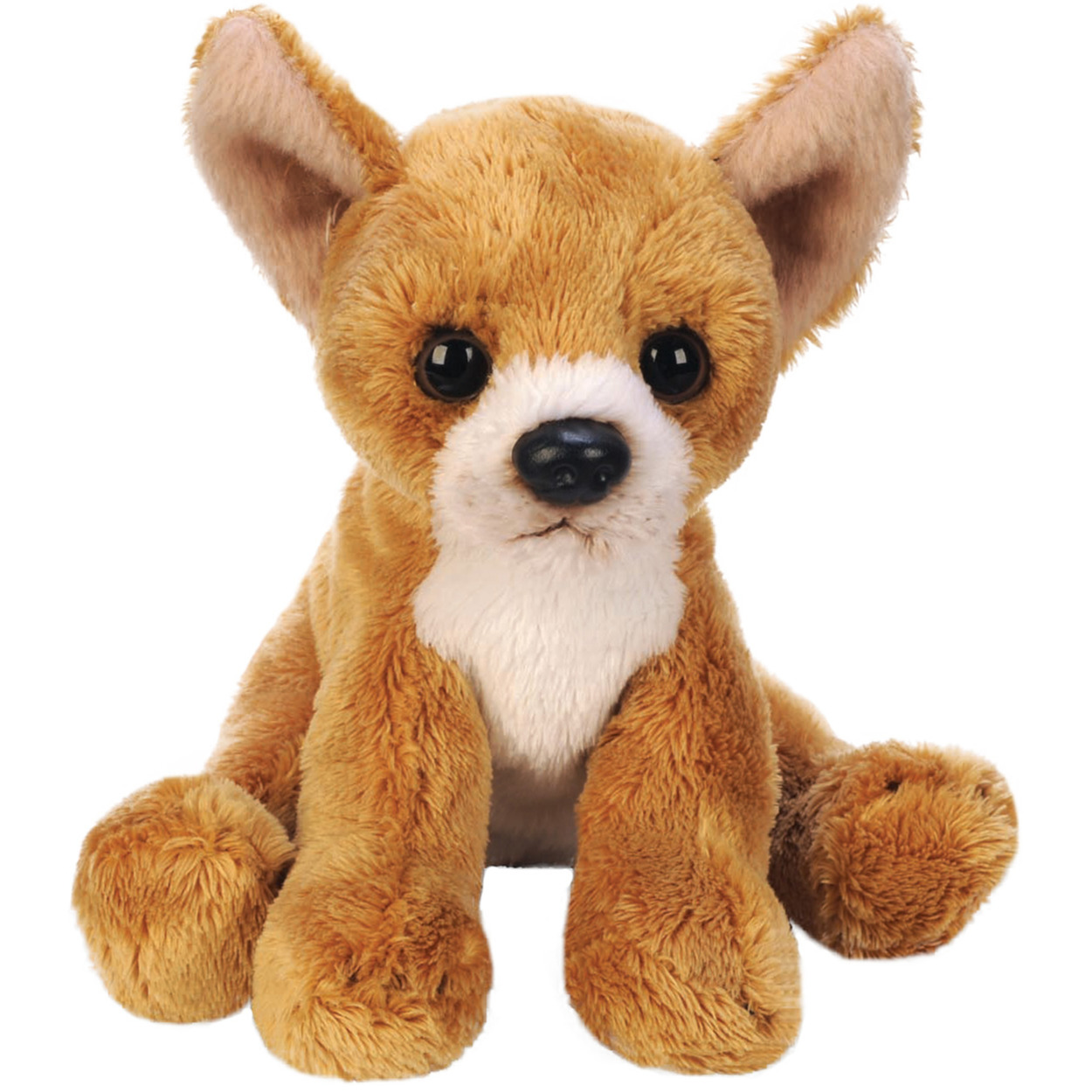 Knuffel Chihuahua hond - 13 cm - pluche - knuffelhond - knuffeldieren -