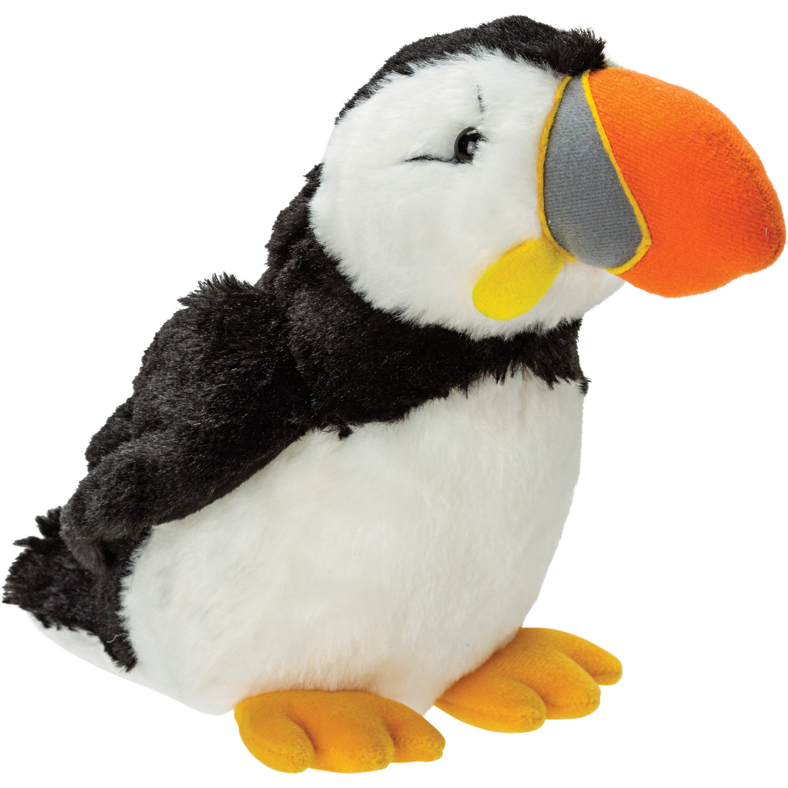 Pluche knuffel dieren papegaaiduiker vogel 16 cm -