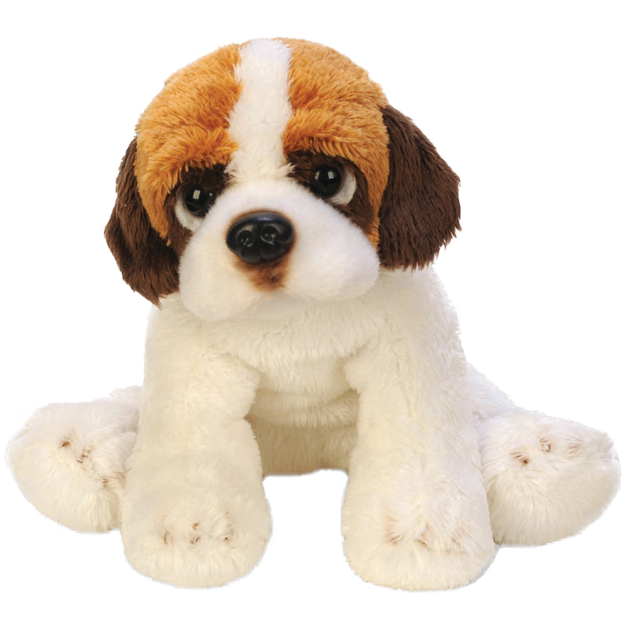Pluche knuffel dieren Sint Bernhard hond 13 cm -