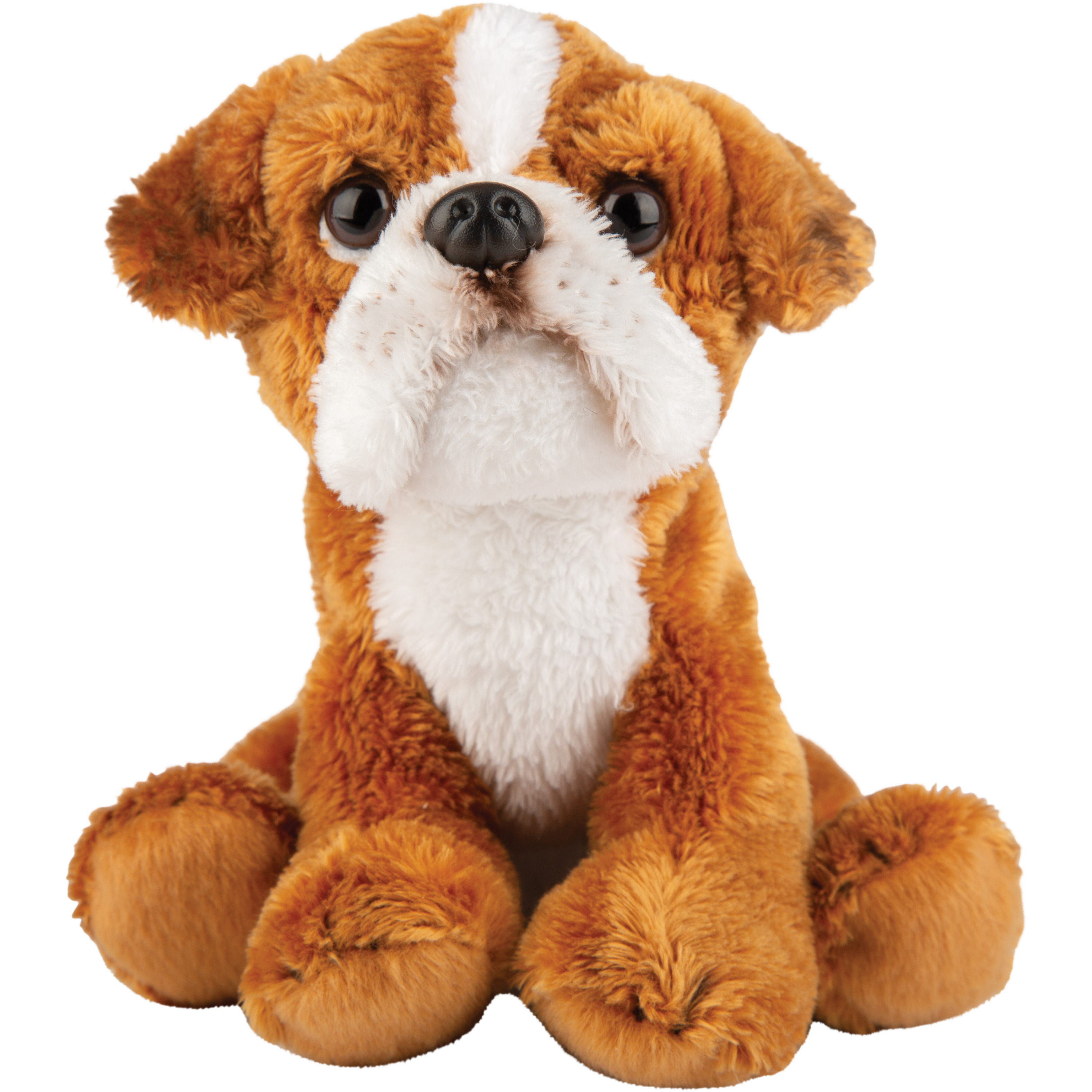 Pluche knuffel dieren Boxer hond 13 cm -