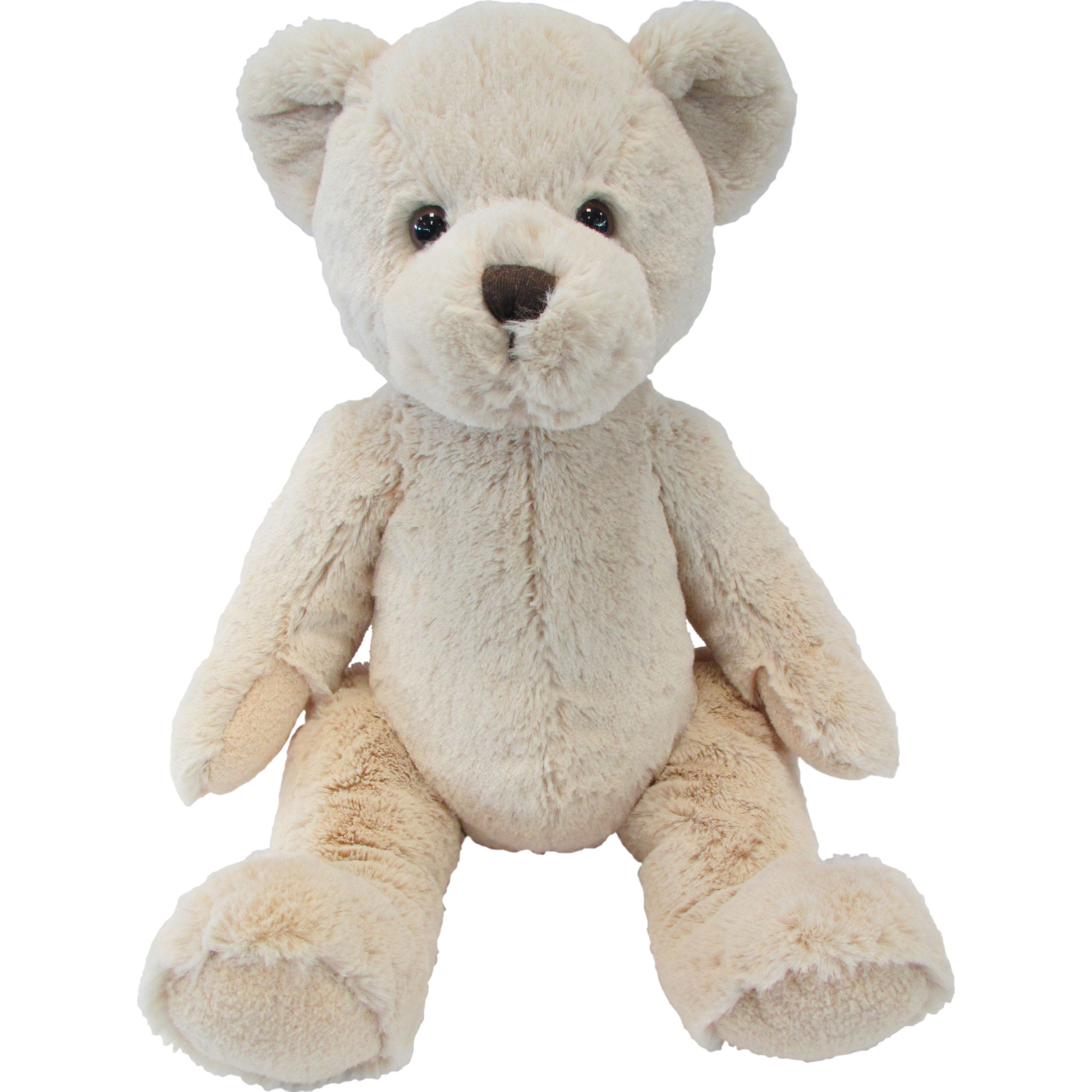 Pluche knuffel dieren teddy beer beige 39 cm -