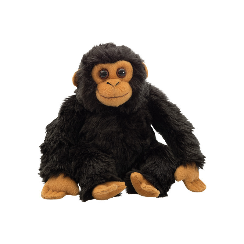 Pluche Chimpansee aap knuffel van 22 cm -