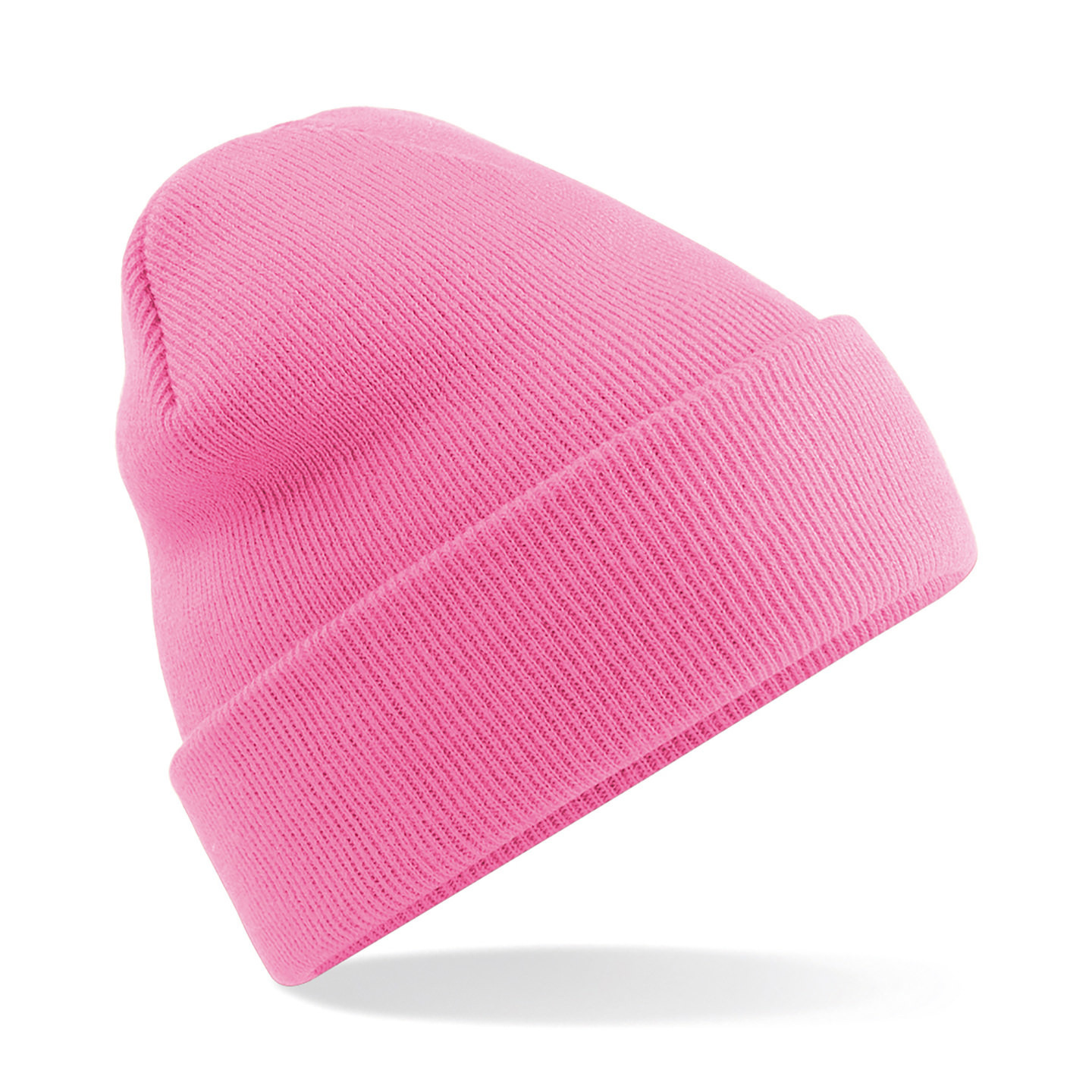 Basic dames winter muts roze 100% acryl One size -